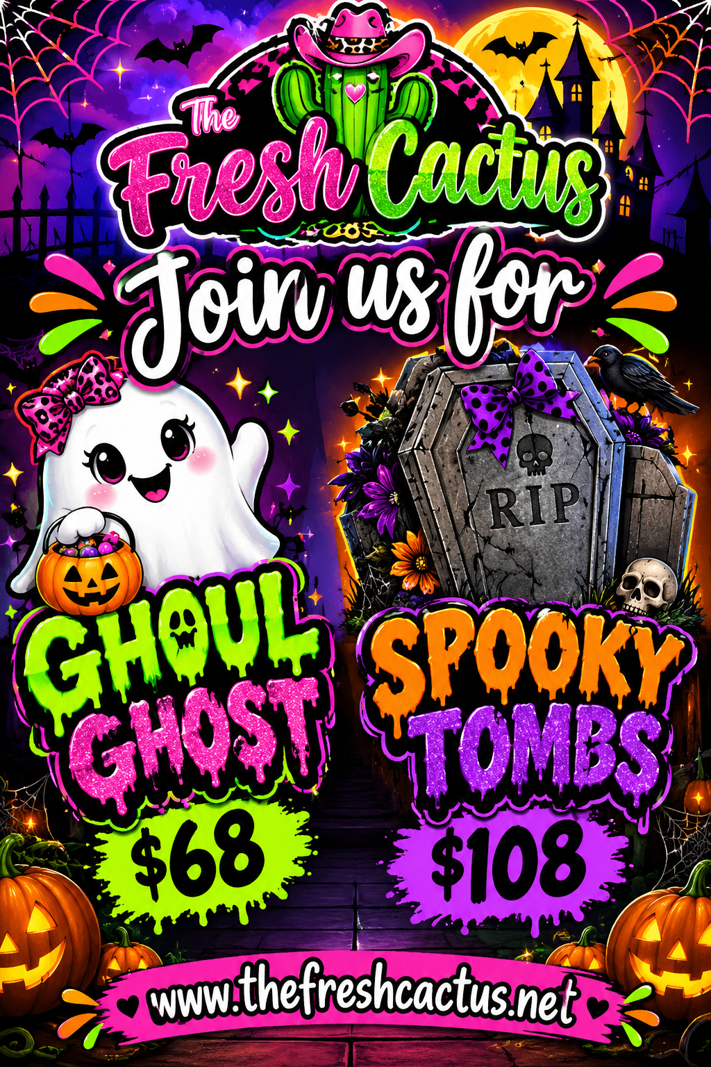 NEW!!! Ghoul Ghost • Saturday Night!Pick your ghostie and see what you win! With a trade option!