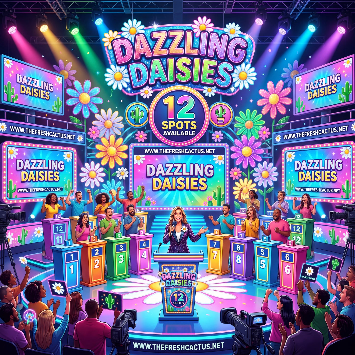 Dazzling Daisies Tuesday at Noon!!! Buy 5 Get a FREE Gift!!!!