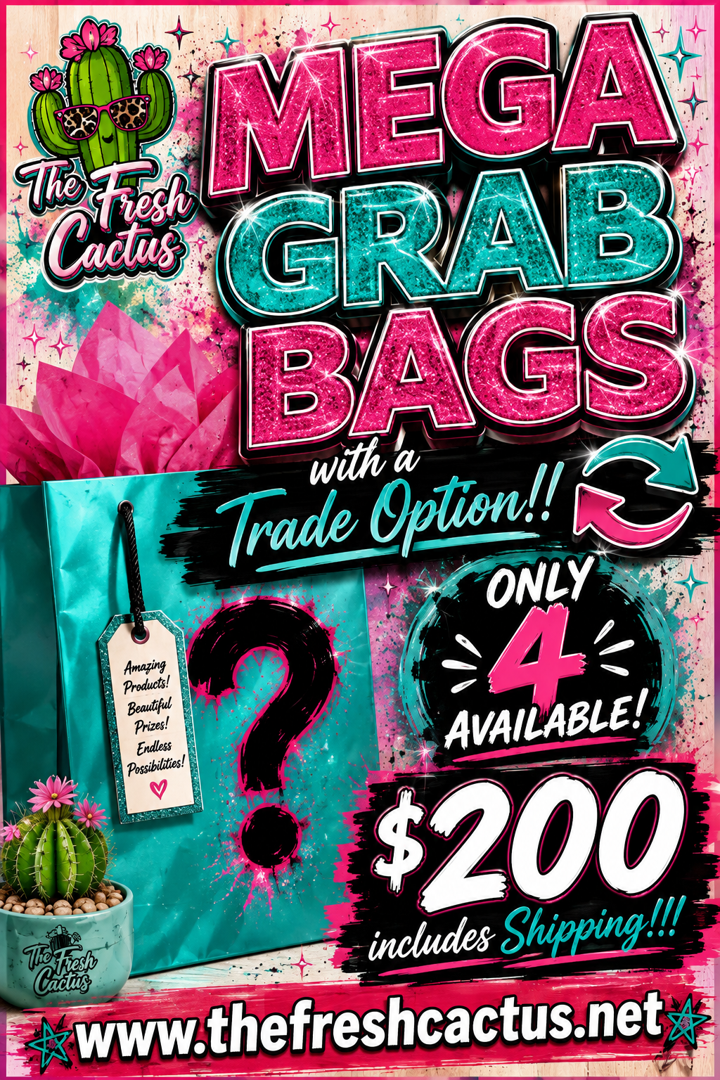 MEGA Grab Bags!! Only 4 available! Trade Available!!