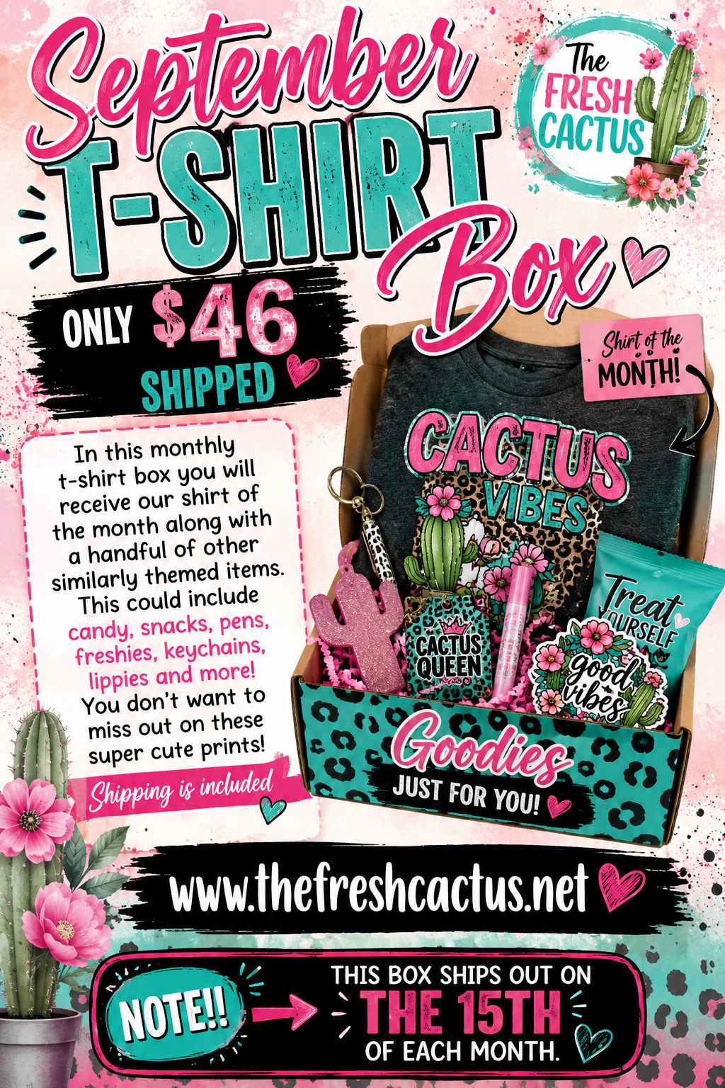 September T-Shirt Box • Fall Pumpkin Themed!!!