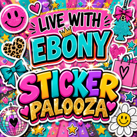 Sticker Palooza Game with Ebony and an Ultimate!! Buy 5 Get 1 FREE!!