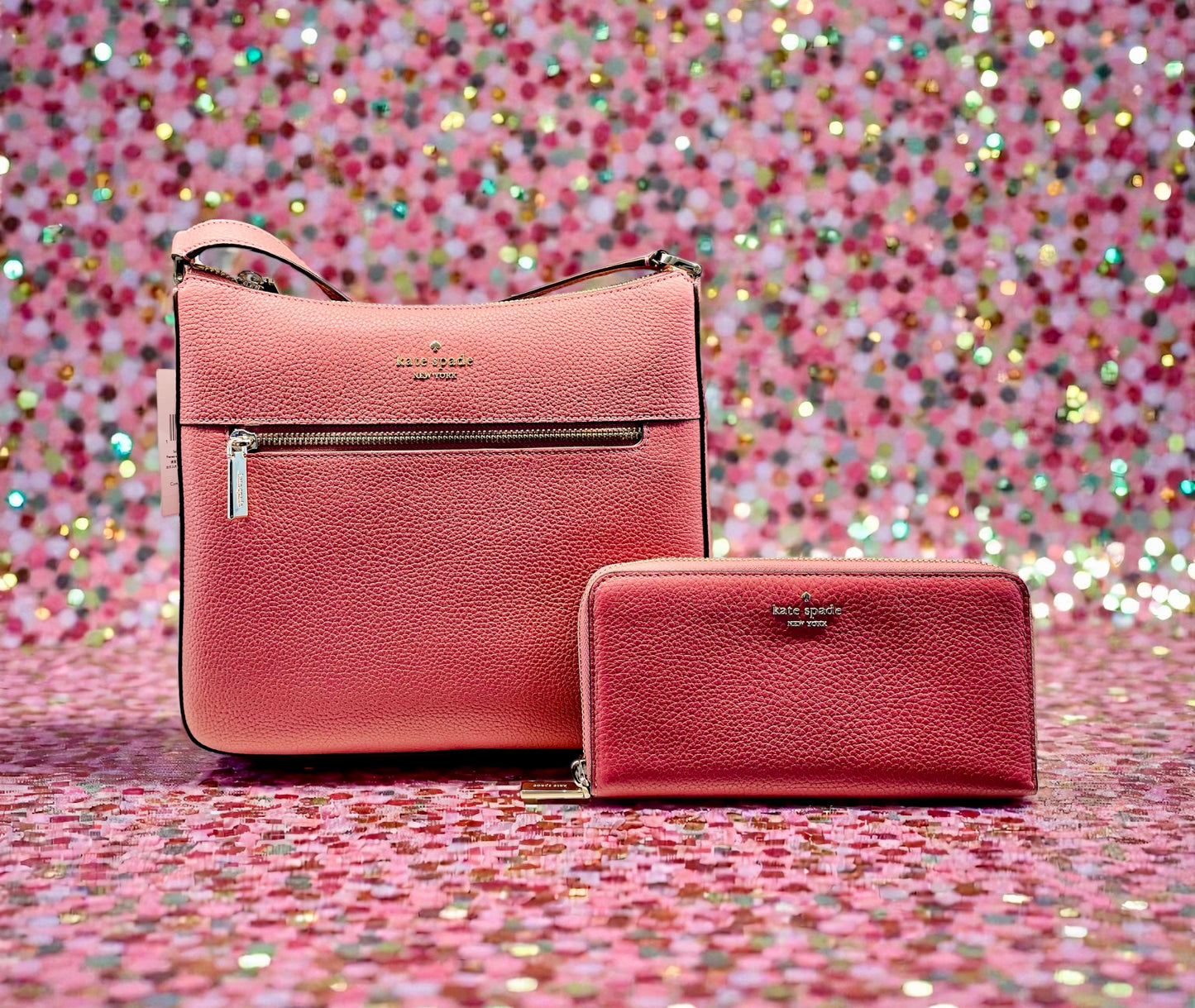 January Giveaway!!! Kate Spade Purse and Matching Wallet in the color Pomegranate!! One winner selected on 1/31