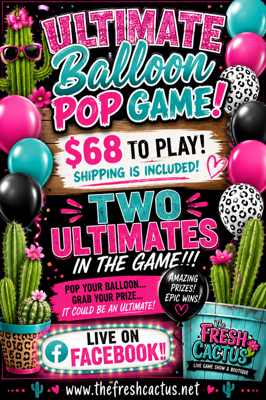Whack 'em Wanda → Ultimate Balloon Pop Game!!! Friday Night with 2 ULTIMATES!!!! Buy 3 Get a FREE Brownie Tower!!