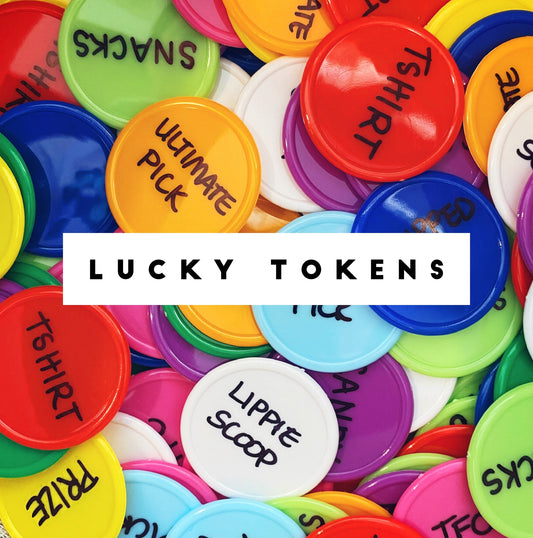 Lucky Tokens • Friday Night → you could win an Ultimate Purse!