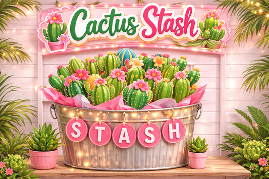 Cactus Stash! Tonight with an ULTIMATE PICK! Buy 3 at one time get a FREE gift!!